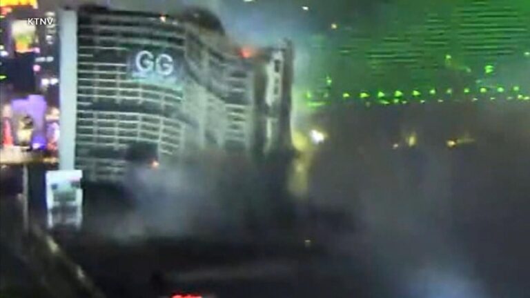 WATCH:  Tropicana Hotel imploded after 67 years on Las Vegas Strip