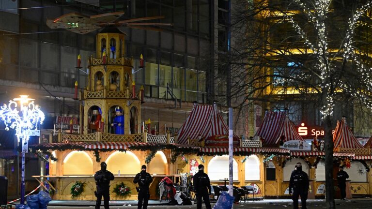 German Christmas market attack toll rises to 5 killed, 200 injured, minister says