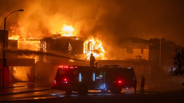 California fires live updates: New fire erupts in Hollywood Hills