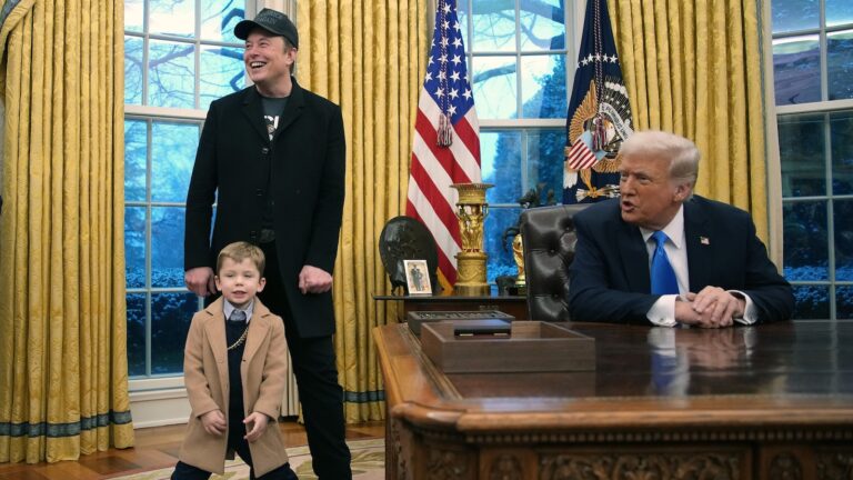 Musk’s son ‘Lil X’ steals spotlight in the Oval Office